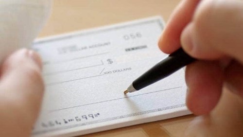 No longer able to accept cheque payments